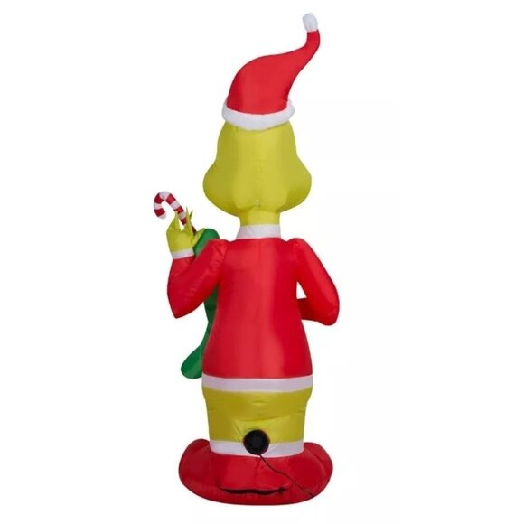 5.5 FT How The Grinch Stole Christmas LED Airblown Inflatable Gemmy Yard Decor - Picture 3 of 6